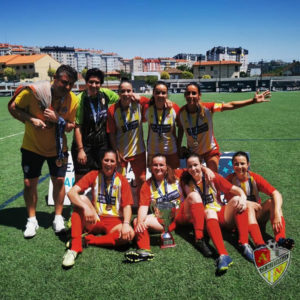 Equipo femenino CP Alertanavia - Campeonas Copa Liga 2021-22