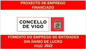 Cartel fomento emprego Concello de Vigo 2022