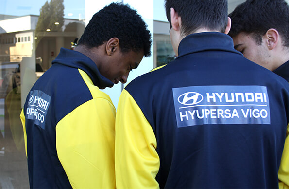 Hyupersa-Vigo patrocinador del C.P. Alertanavia Categoría Cadete Liga Gallega